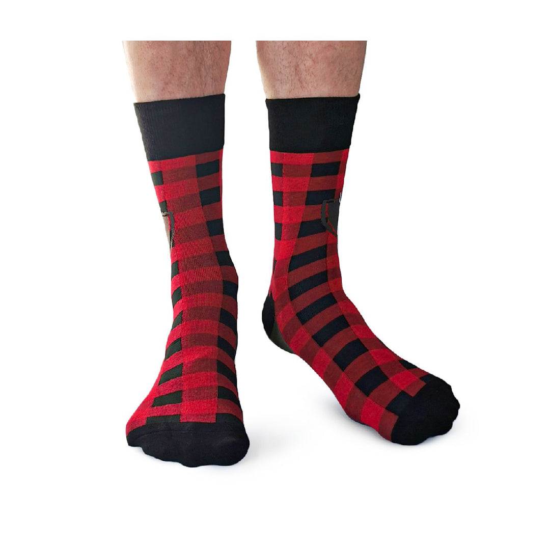 Men's Sock - Tartan Buck