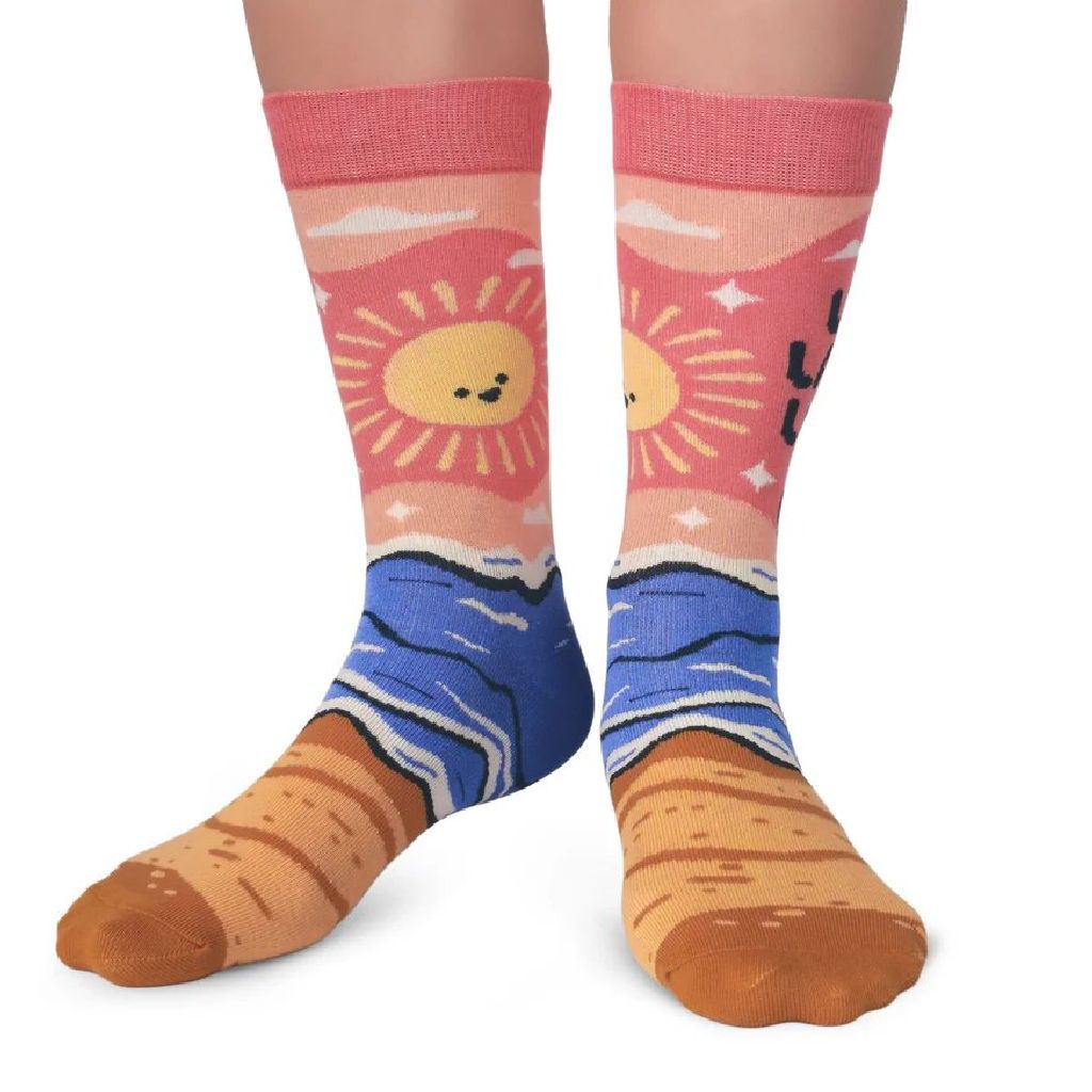 Women's Sock - Live, Laugh, Leave