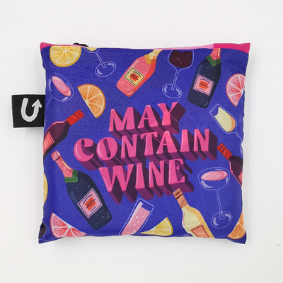 Foldable Tote Bag - Vino Venturer