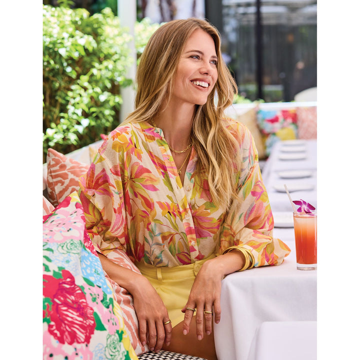 Flowy Dolman Sleeve Blouse