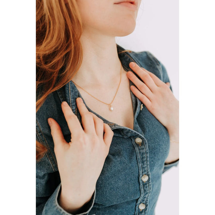 Pearl Drop Necklace