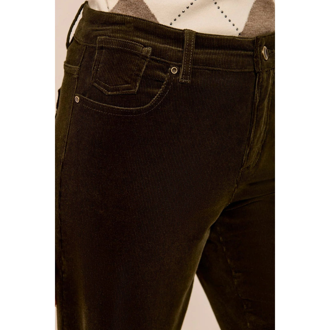 Fly Front 5-Pocket Pant