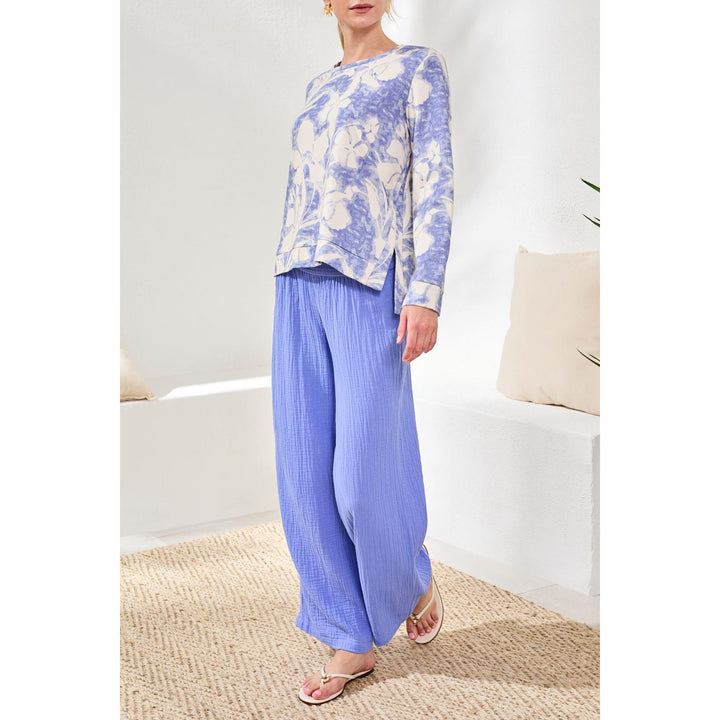 Soft Crew Neck w/ Side Slits