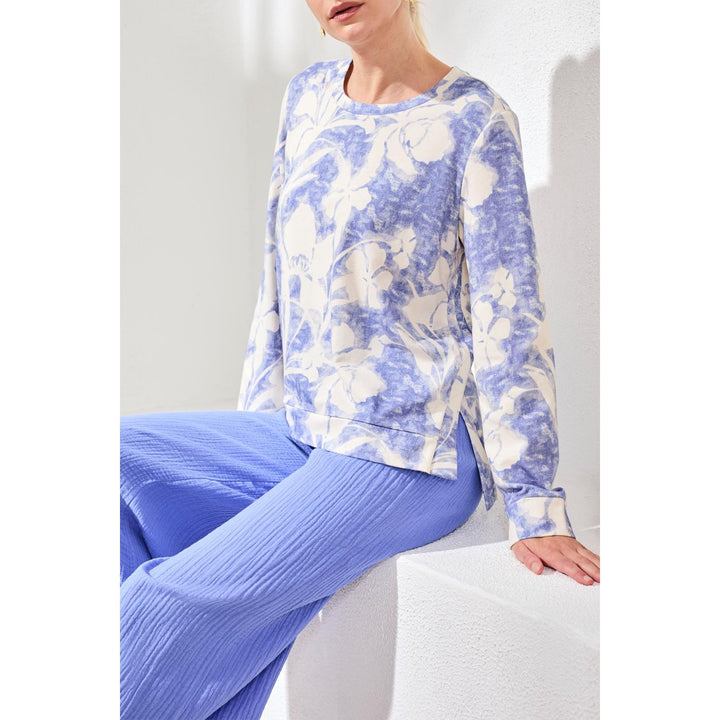 Soft Crew Neck w/ Side Slits