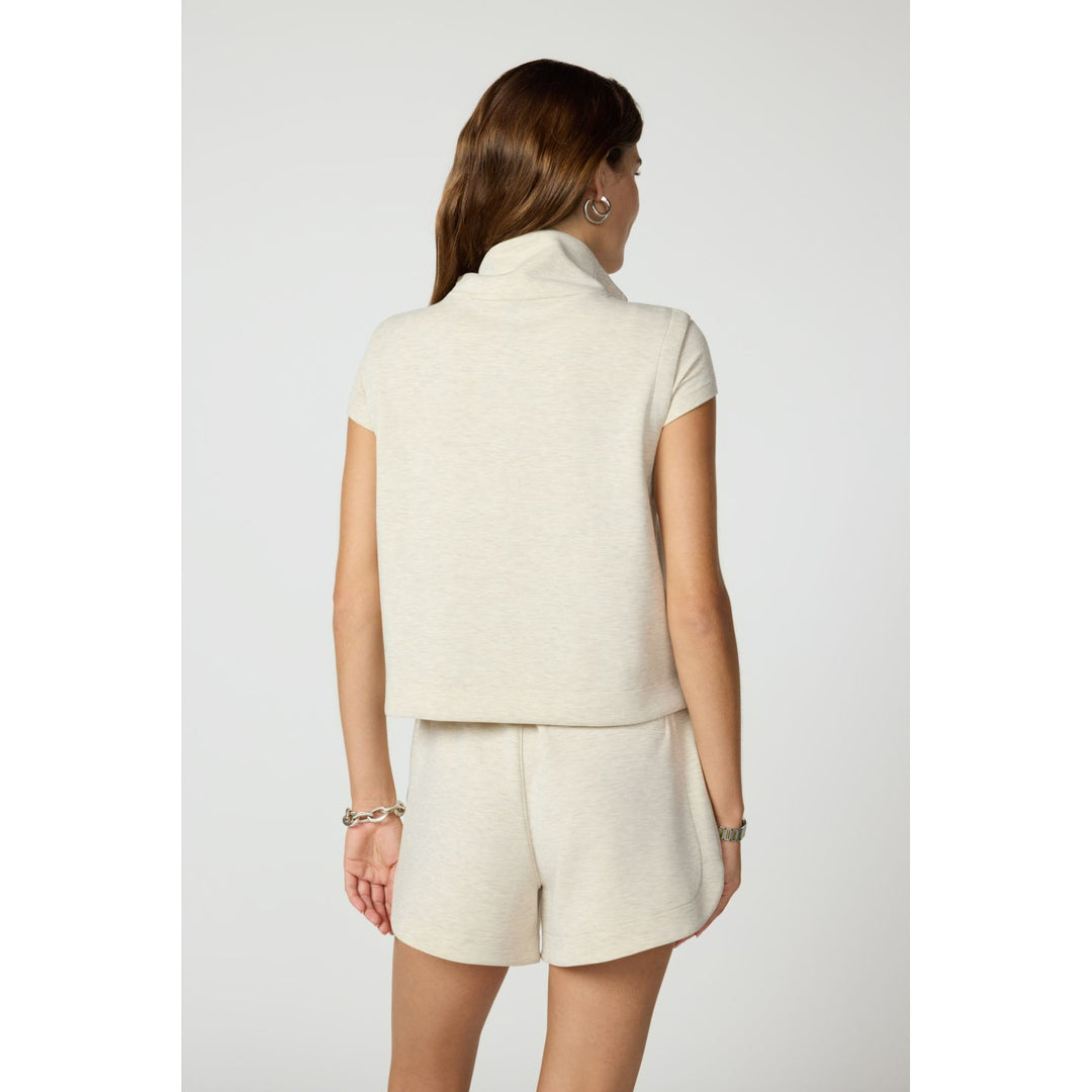 Dreamweave Half Zip Mock Neck Tank