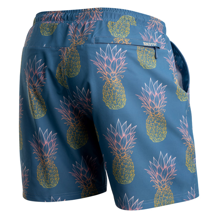 Agua Volley 2N1 Swim Trunk 7"