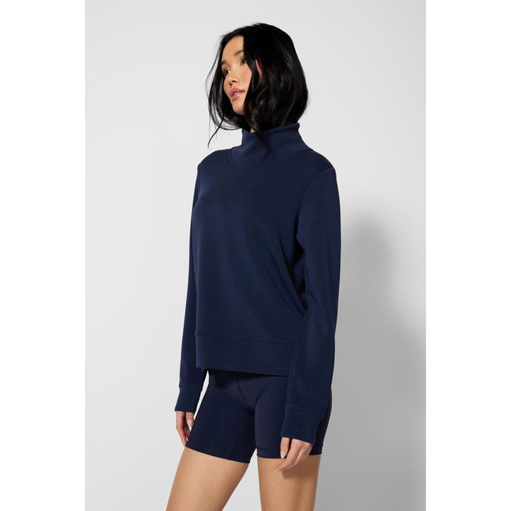 Dreamweave Mock Neck Sweatshirt