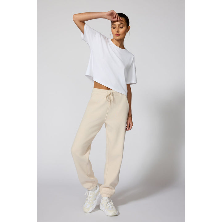 Boxy Cropped Pima Tee