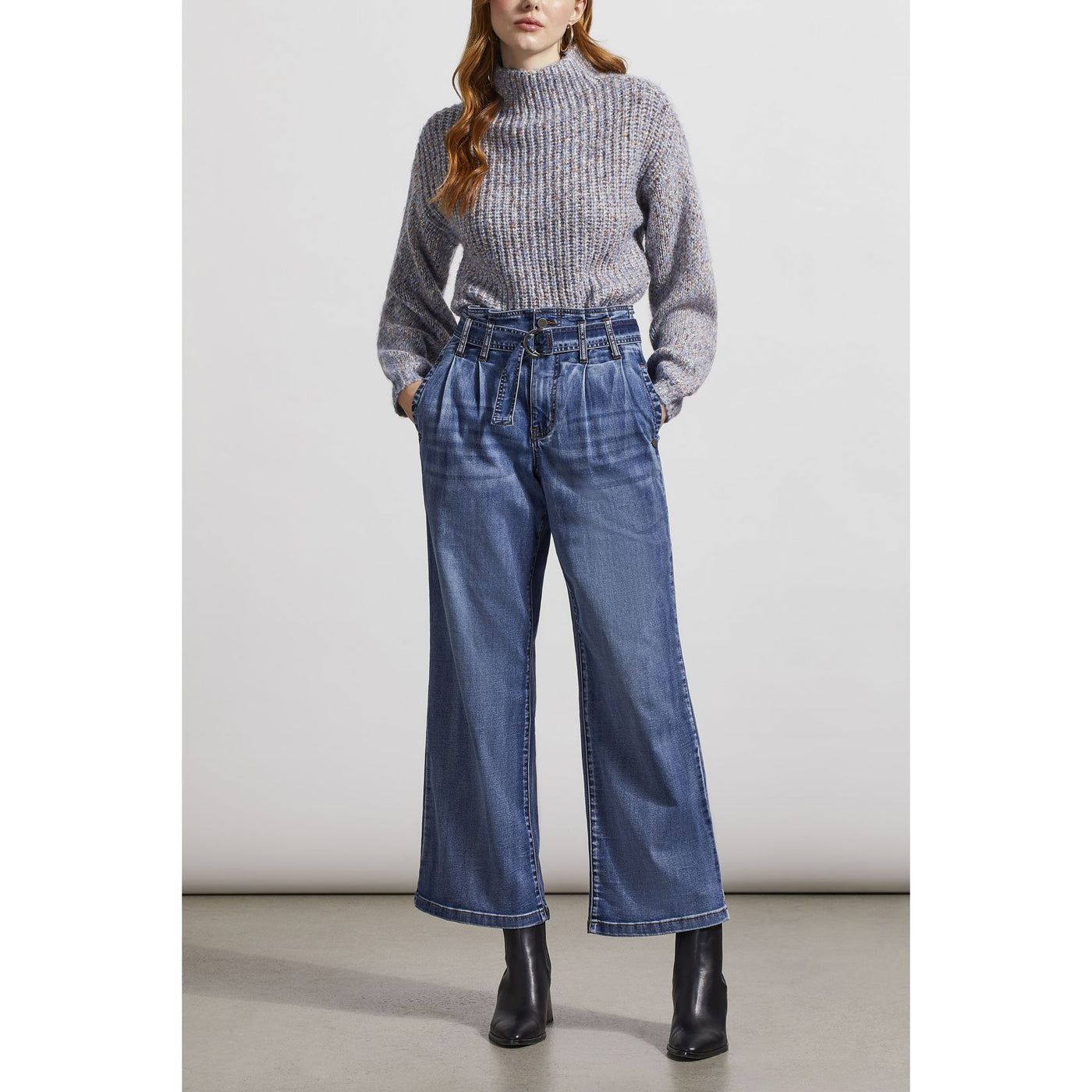 Brooke Paperbag Waist Wide Leg Pant