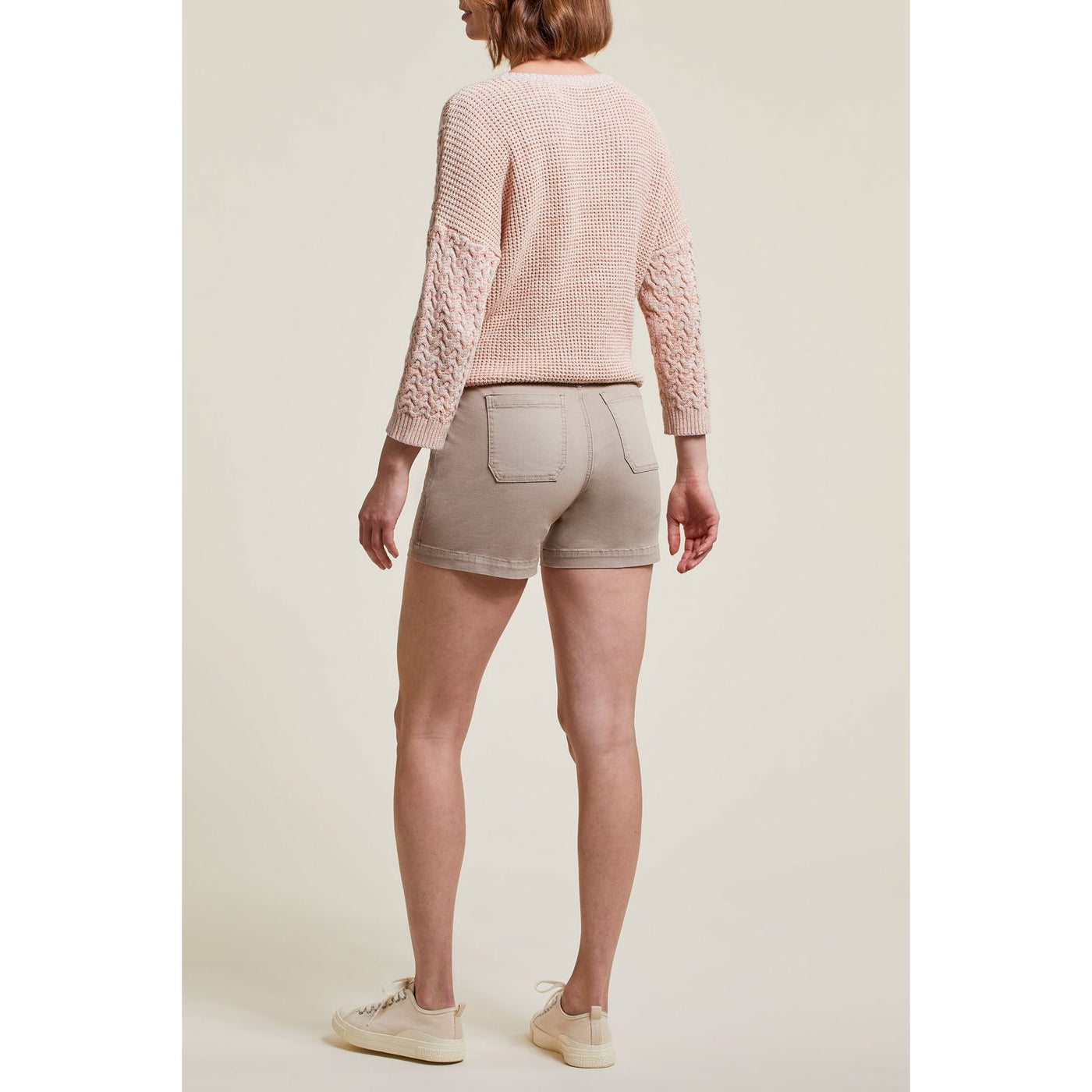 Pull-on Denim Short