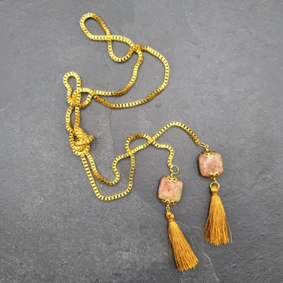 The Rope Necklace - Gold