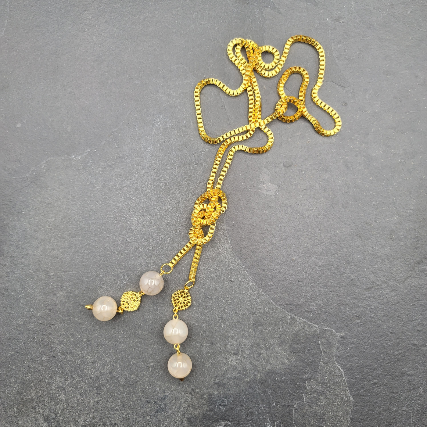 The Rope Necklace - Gold