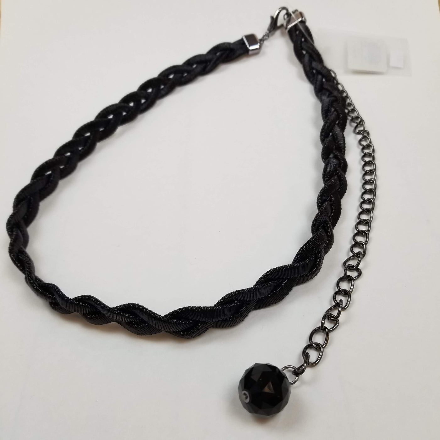 Thin Woven Belt With Chain