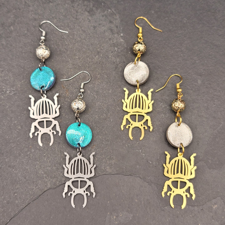Boucles d'oreilles amulette