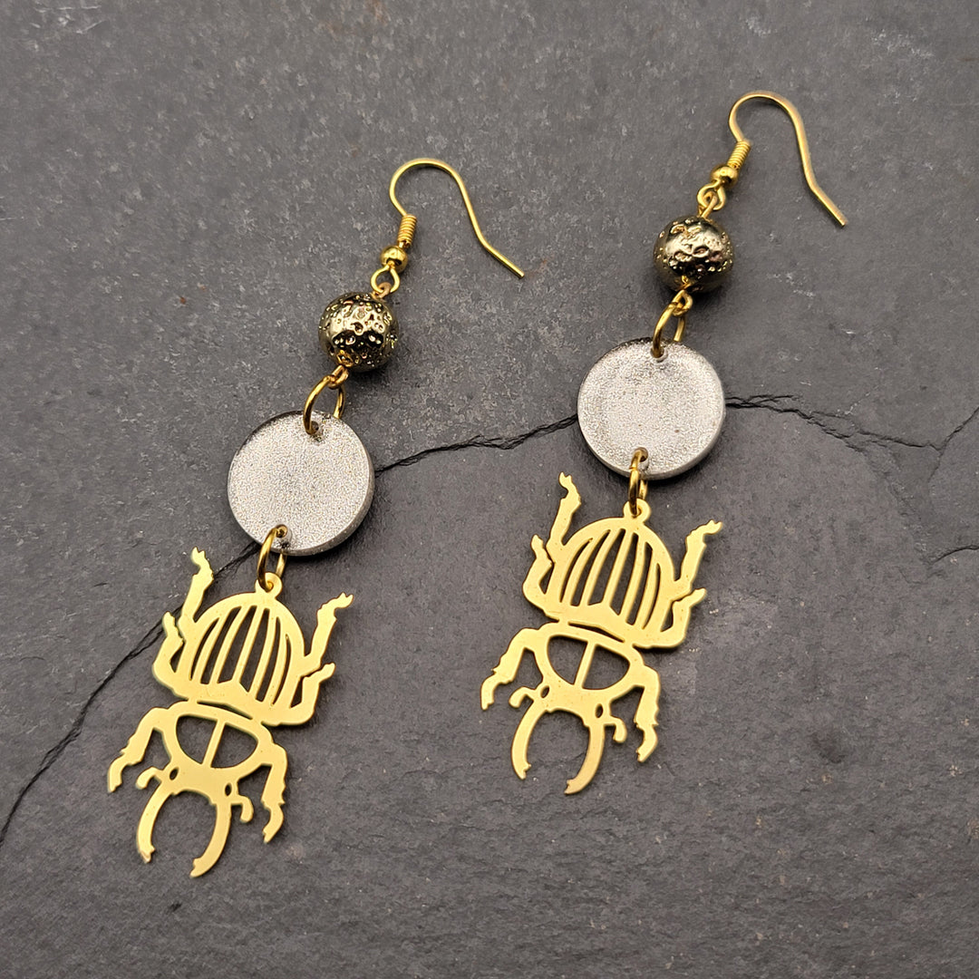 Boucles d'oreilles amulette