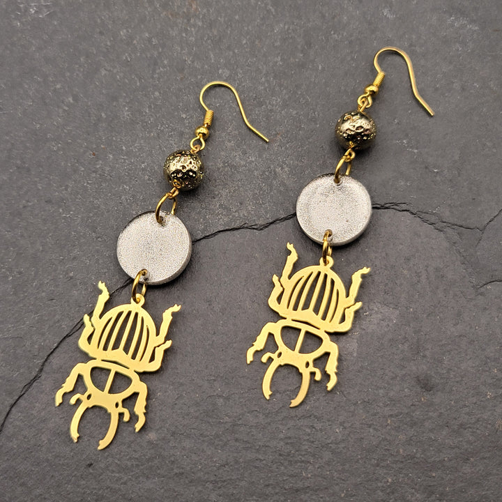 Boucles d'oreilles amulette