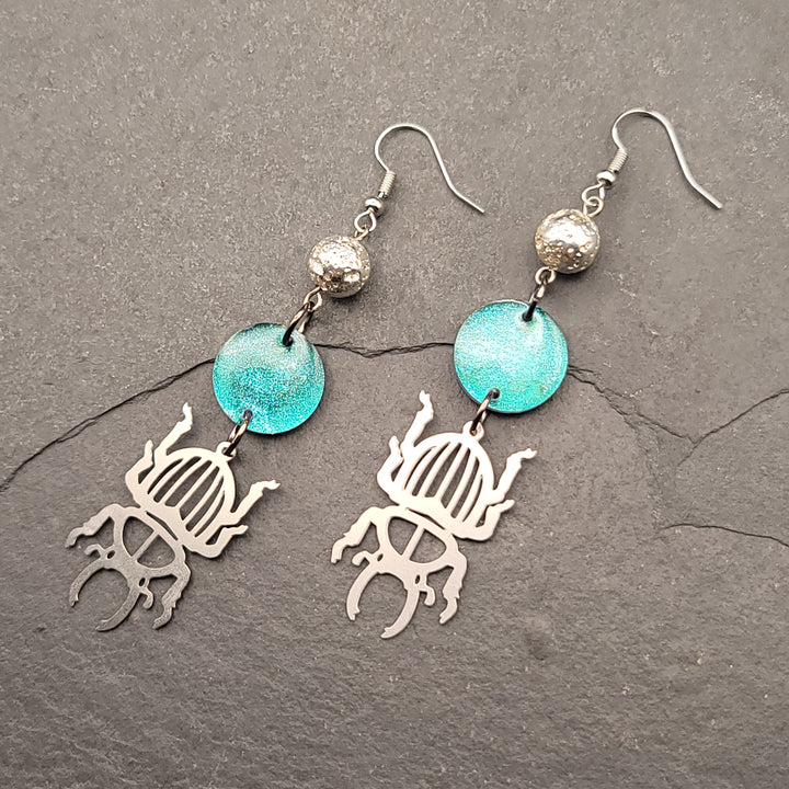 Boucles d'oreilles amulette
