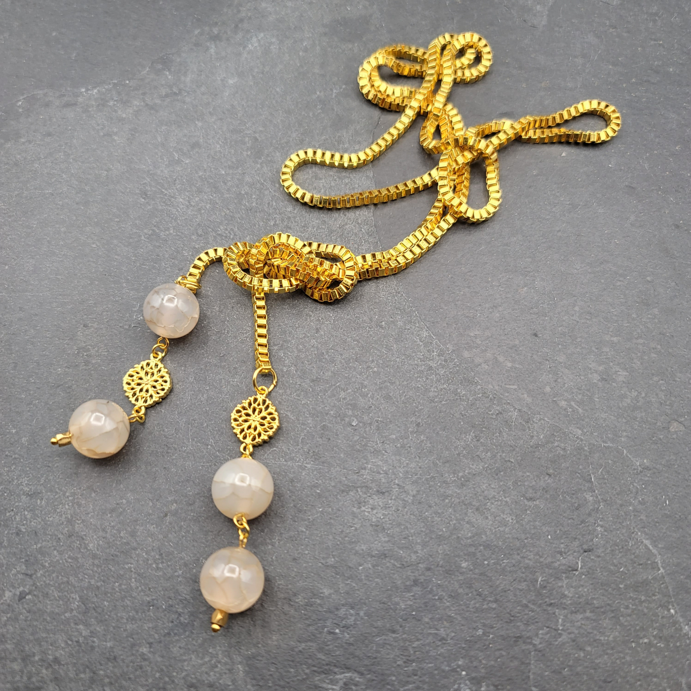 The Rope Necklace - Gold