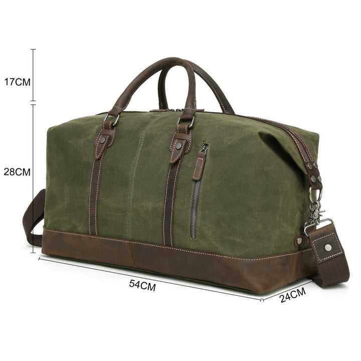 Bolsa de lona encerada