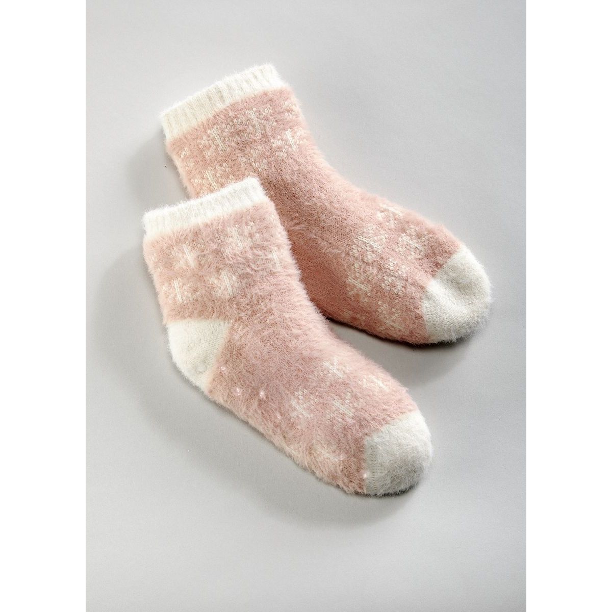 Chaussette flocon de neige cils