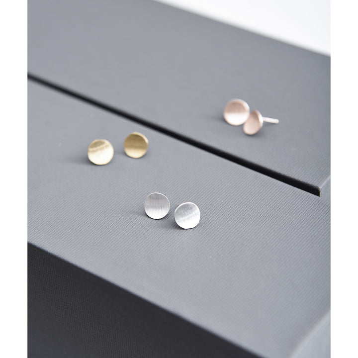 Petite Curl Dot Ear Studs