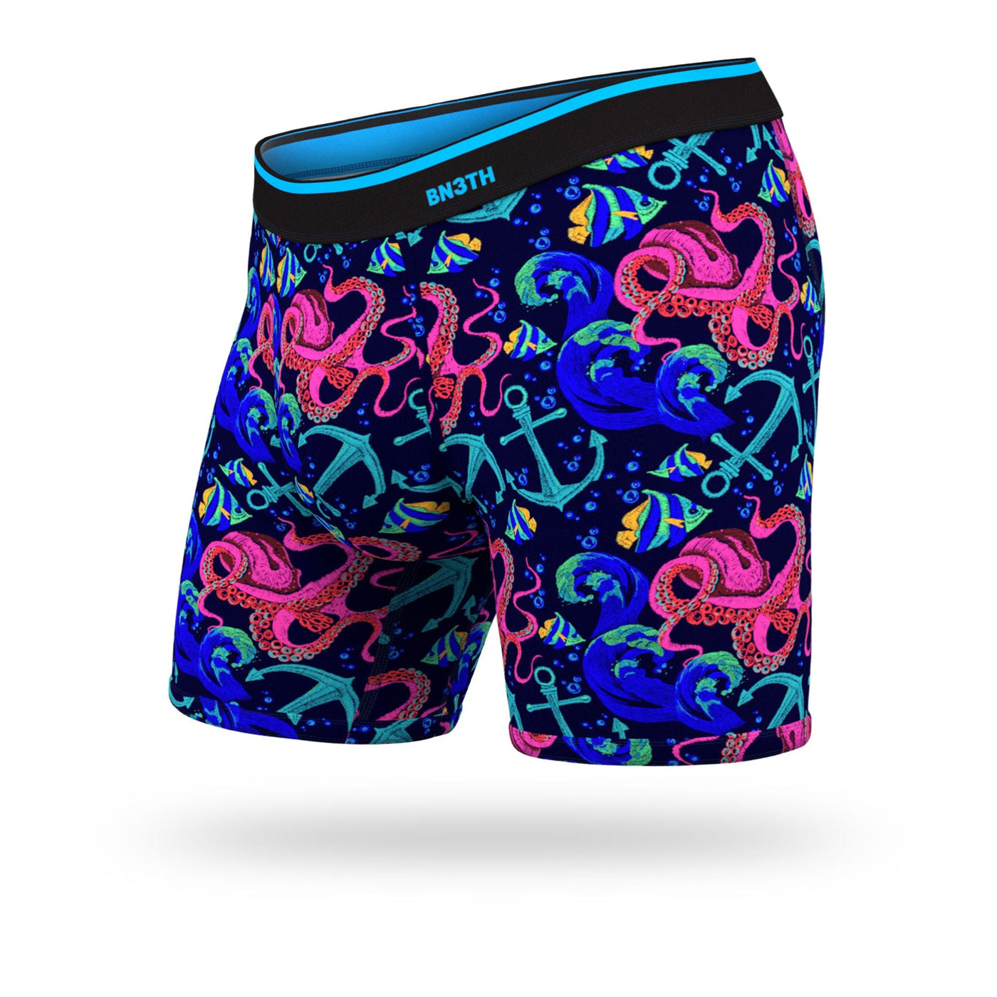 Classic Boxer Brief - Under the Sea - Navy