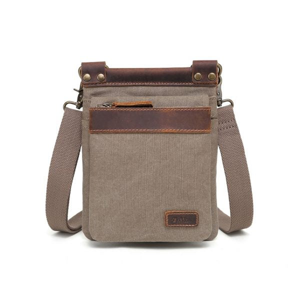 Bolso de hombro pequeño de lona