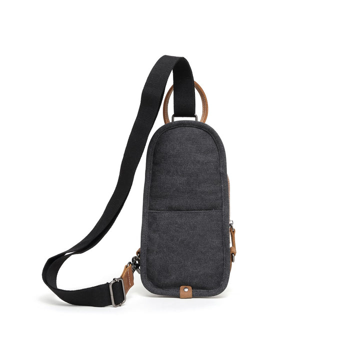 Bolso bandolera de lona