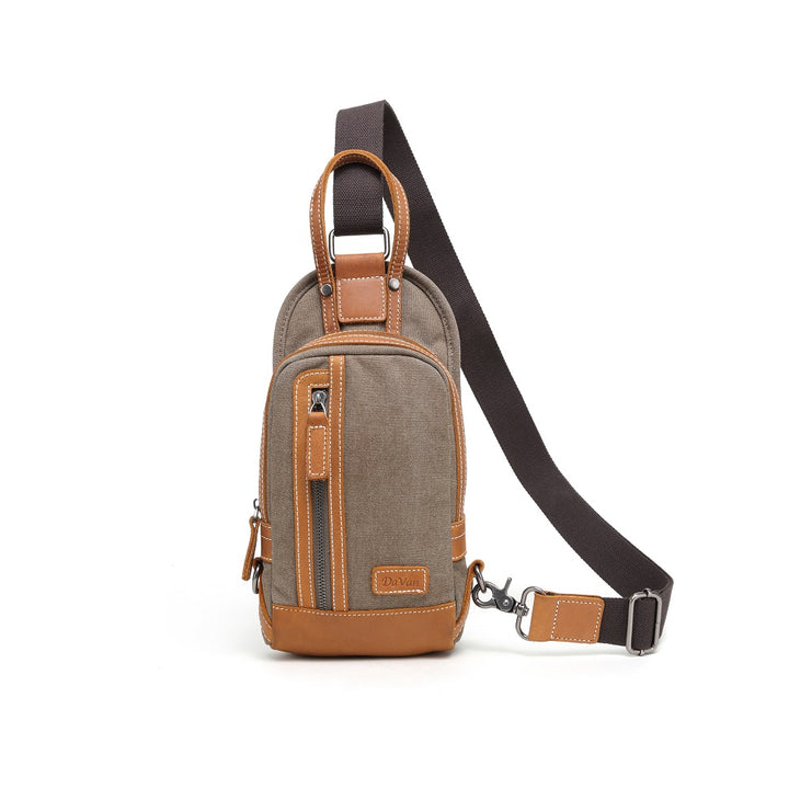 Bolso bandolera de lona