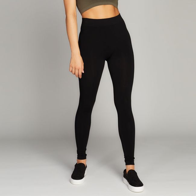 Leggings con forro polar de bambú