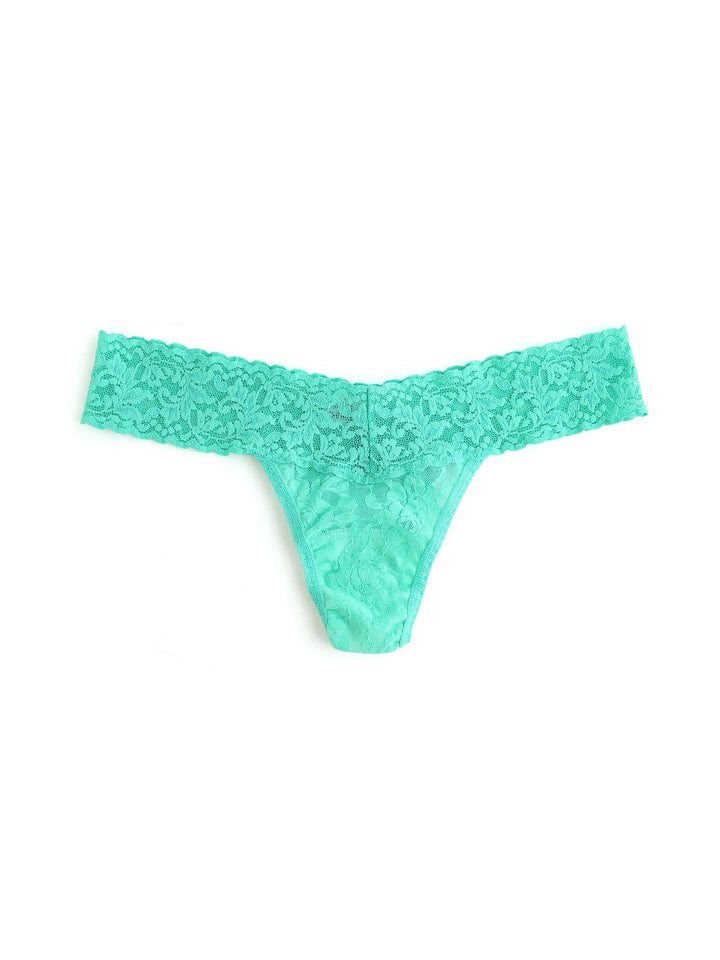 Signature Lace Low Rise Thong
