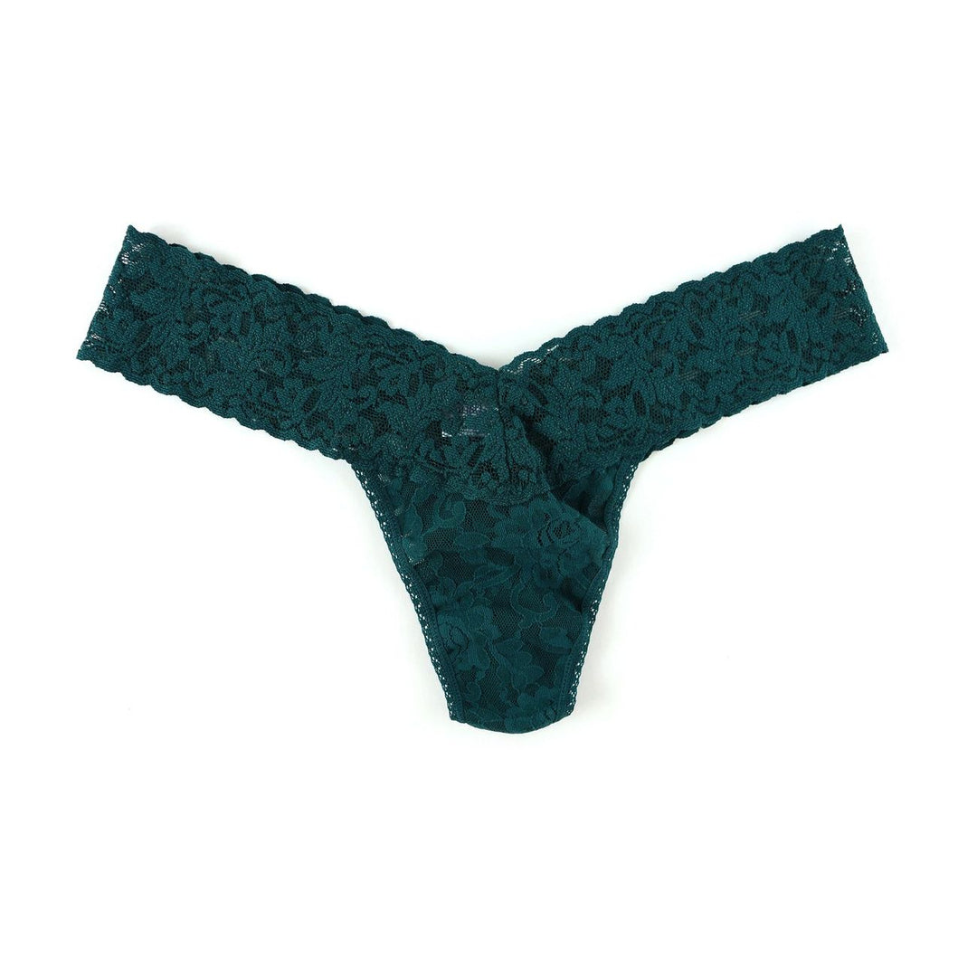 Signature Lace Low Rise Thong