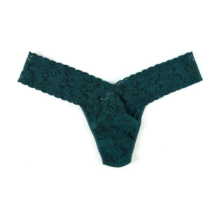 Signature Lace Low Rise Thong