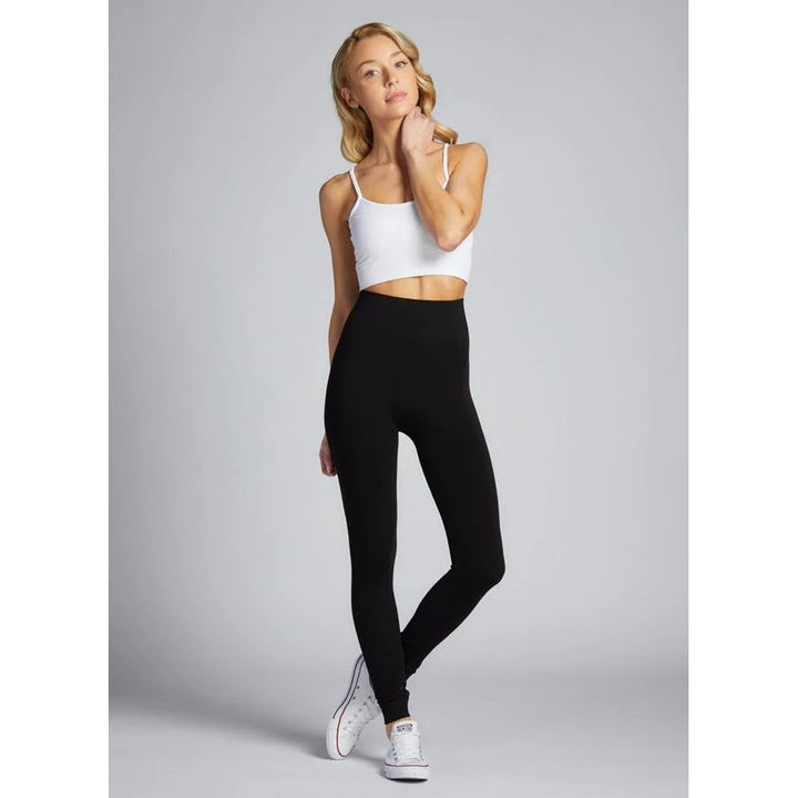 Leggings de cintura alta de bambú