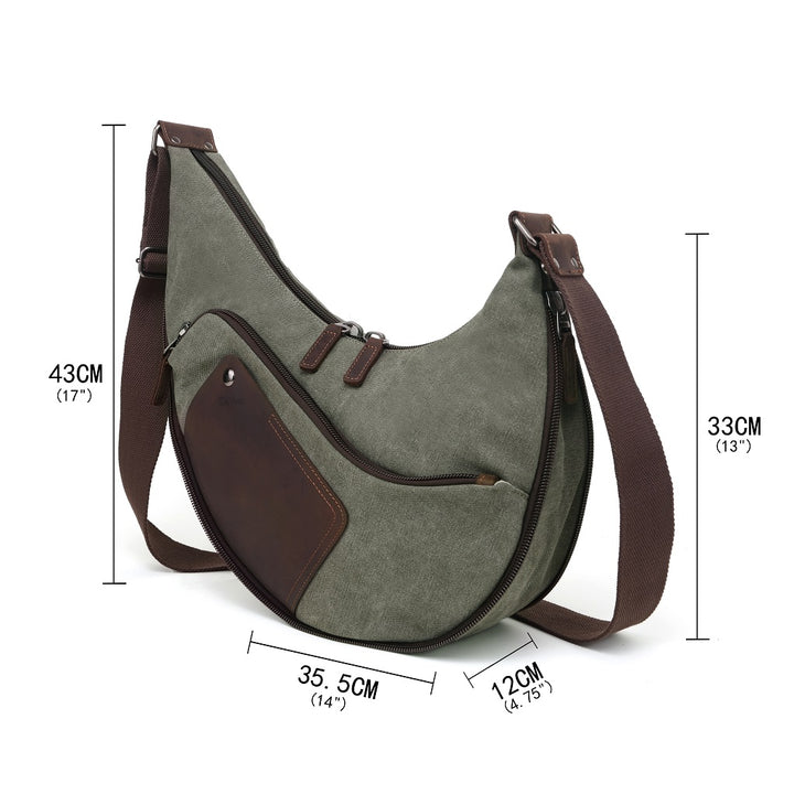 Bolso bandolera multifuncional