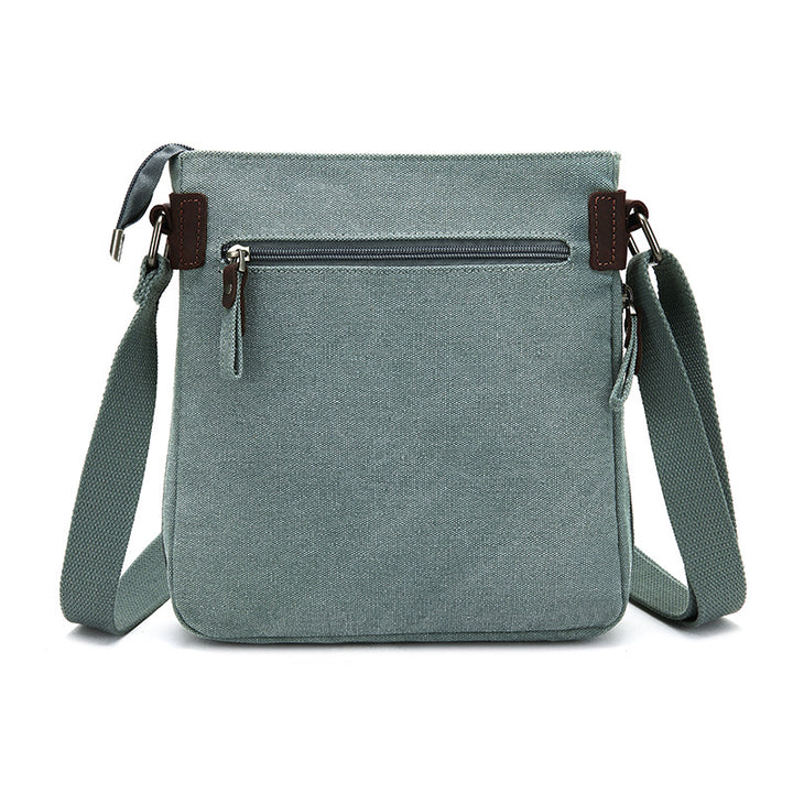 Bolso de hombro pequeño de lona