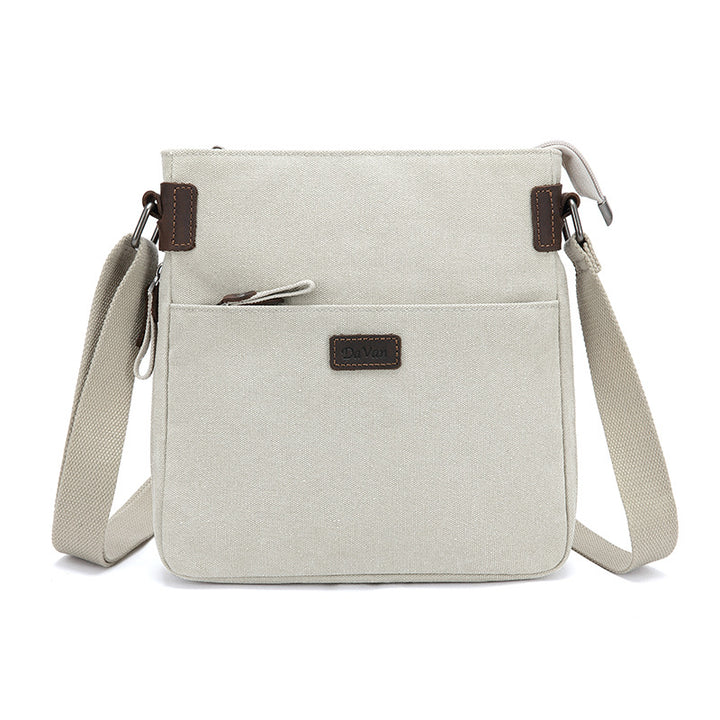 Bolso de hombro pequeño de lona